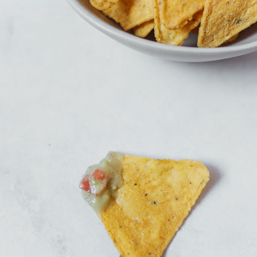 Nacho Chips in a Bowl