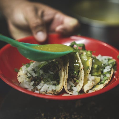 Person Preparing Food